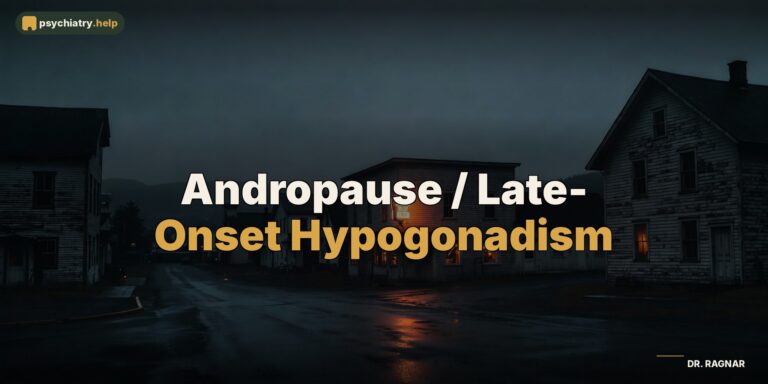 Andropause / Late-Onset Hypogonadism