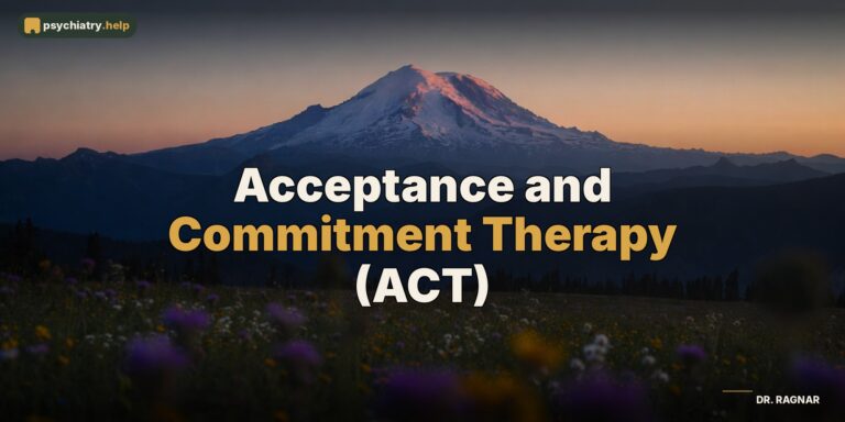 Acceptance and Commitment Therapy (ACT)