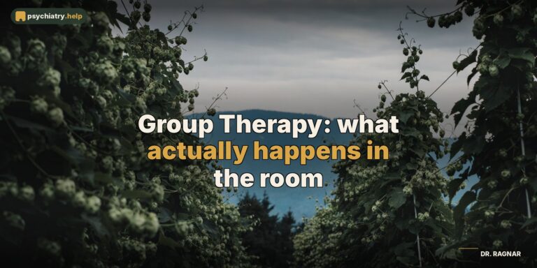 Group Therapy: what actually happens in the room