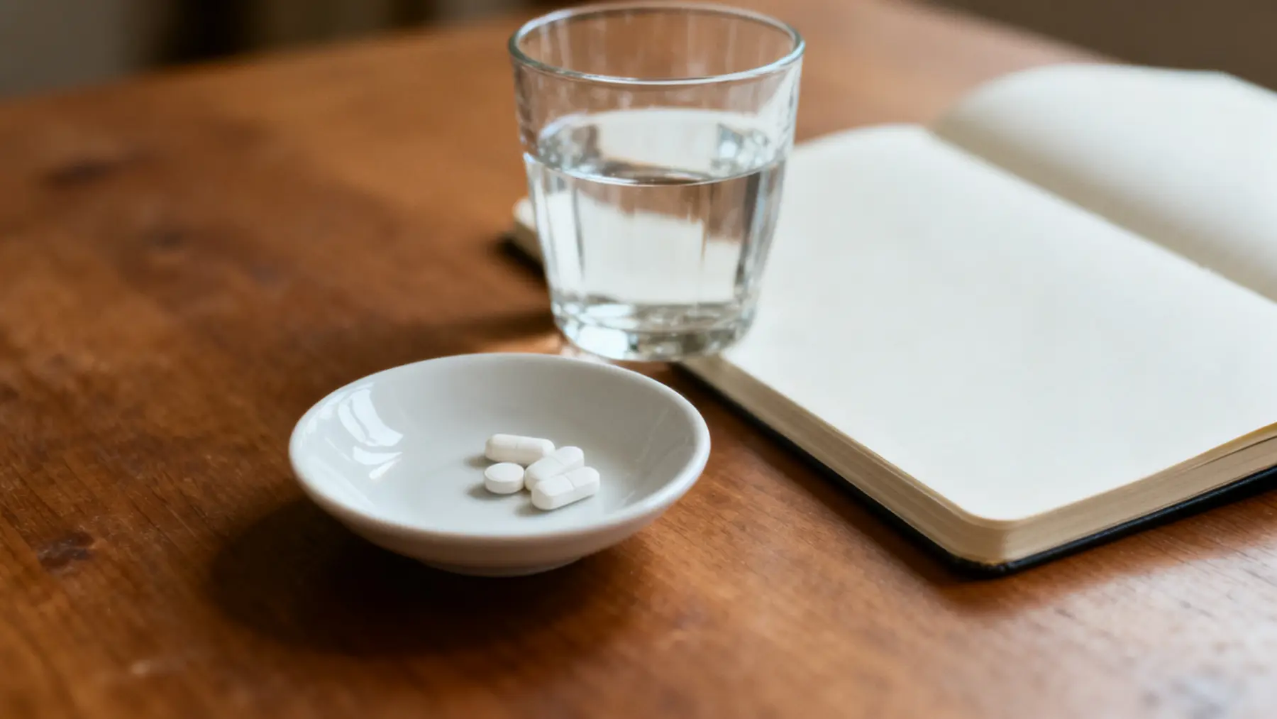 Clean medication still life for Risperdal Consta, no readable text