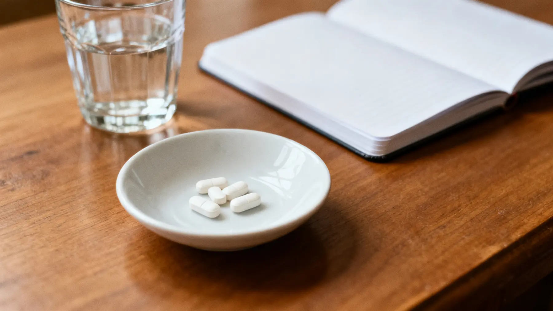 Clean medication still life for Lofexidine, no readable text