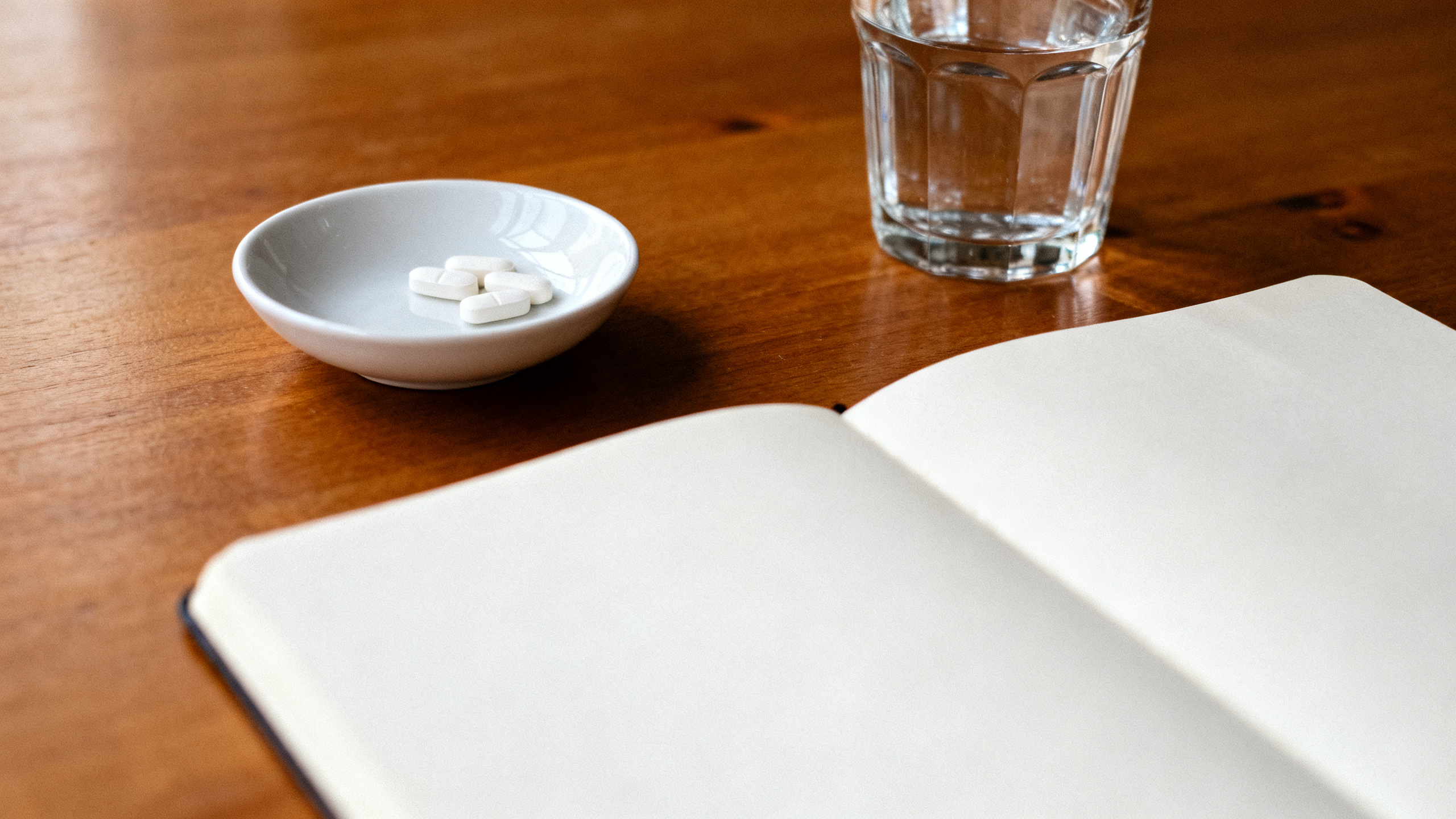 Clean medication still life for Mydayis, no readable text