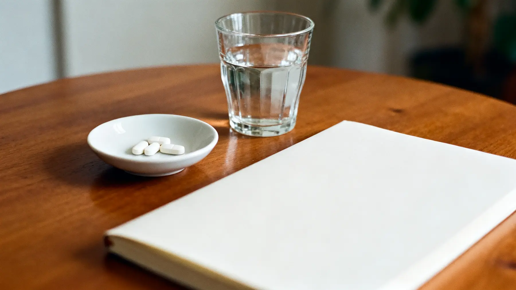 Clean medication still life for Abilify Maintena, no readable text