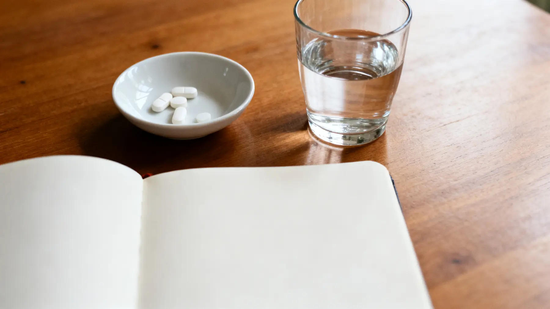 Clean medication still life for Chlordiazepoxide, no readable text