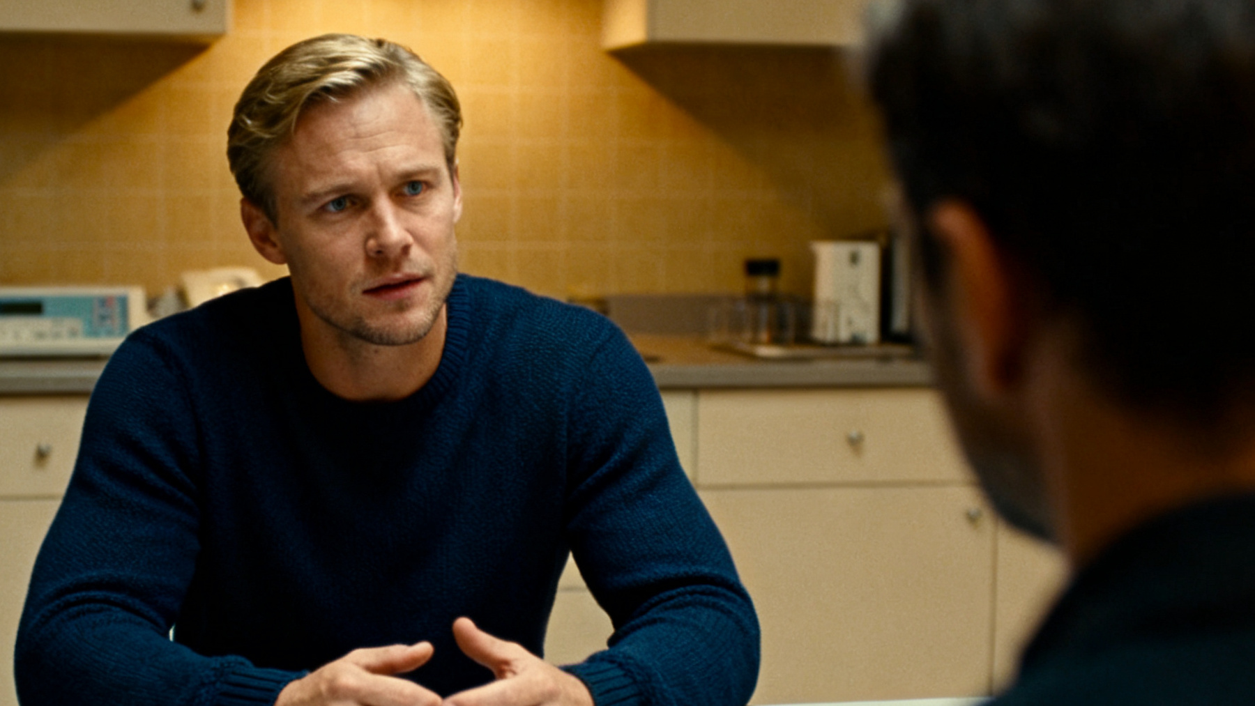 Handsome man discussing an ECT treatment decision