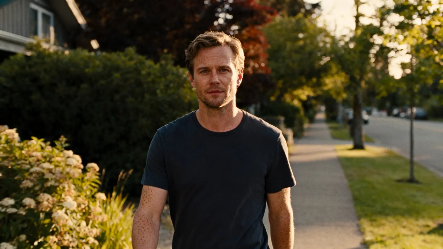 Man walking outside after talking honestly about sexual health
