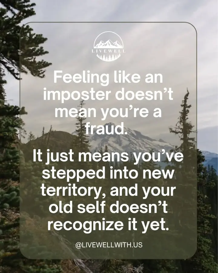 You’re not faking it
