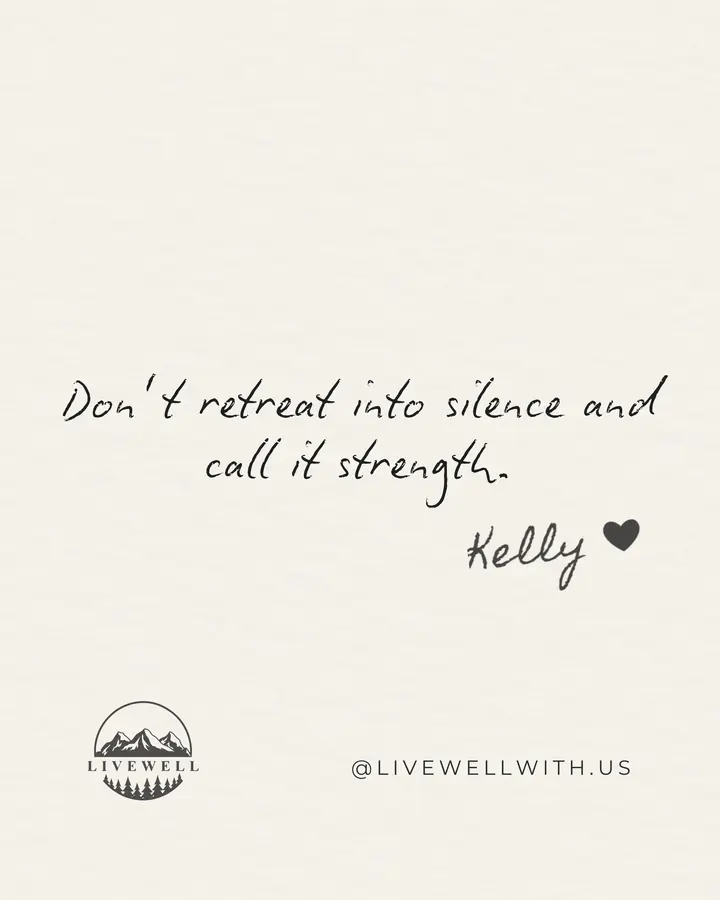 Silence can feel controlled and powerful in the moment, but long term, it