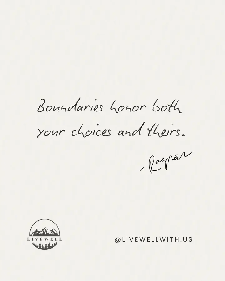 Boundaries (despite the name) aren’t meant to separate us from others