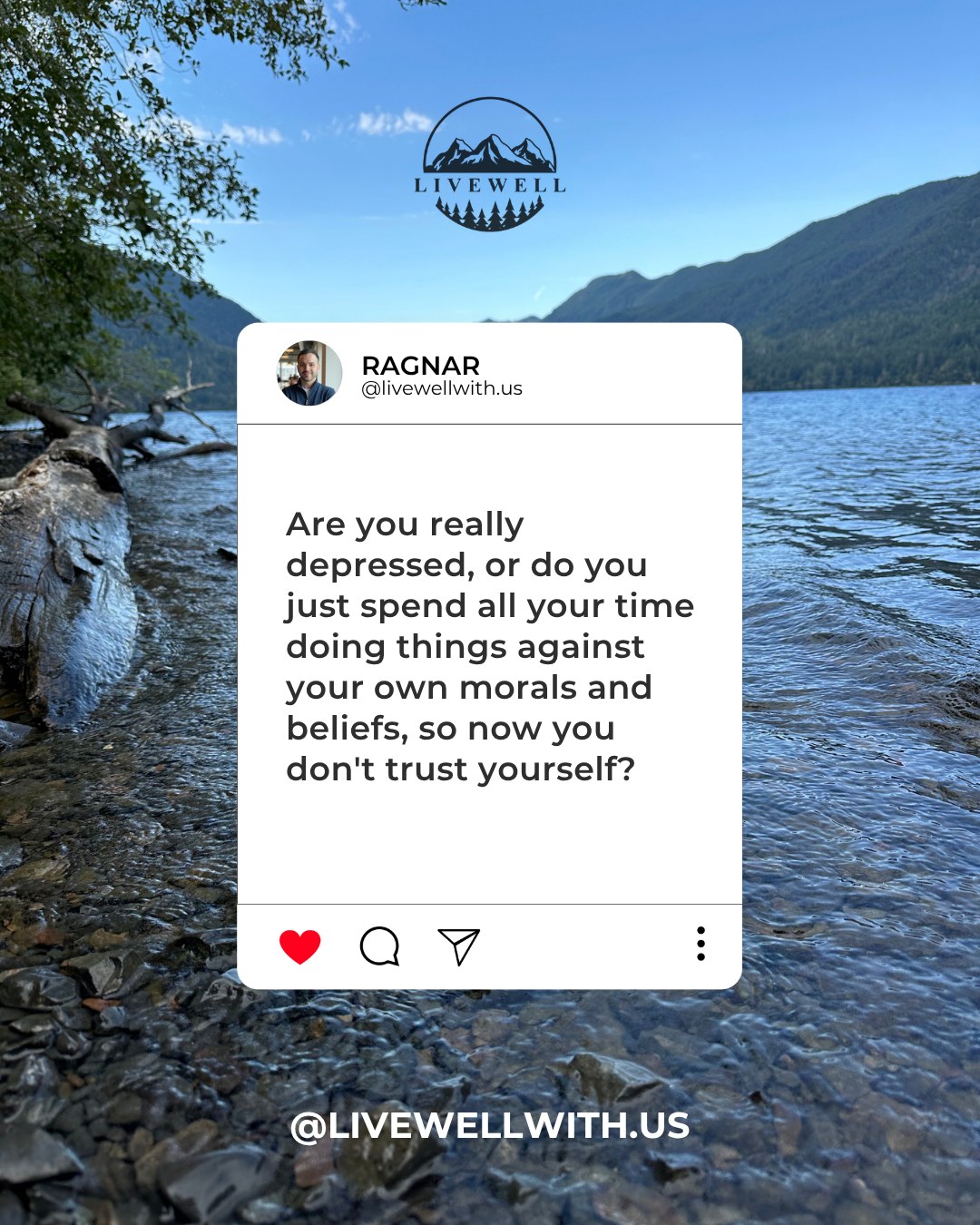 Sometimes it's actually depression and you need real help.