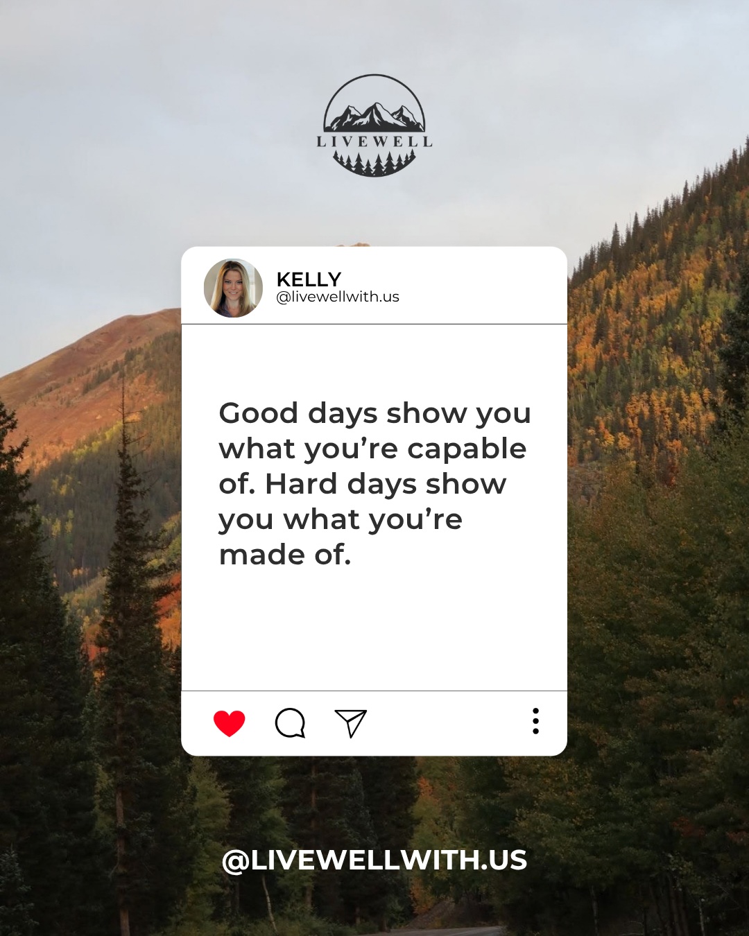 It’s easy to be motivated and optimistic when life is cooperating.